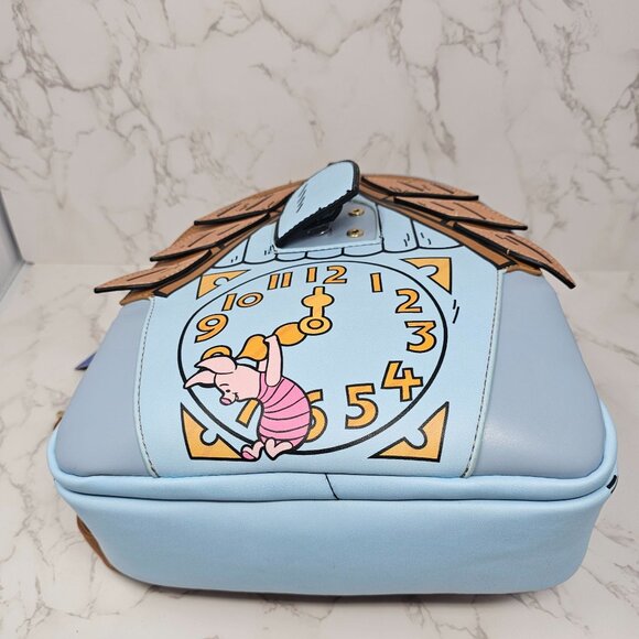 NWT Danielle Nicole Disney Winnie the Pooh Cuckoo Clock Mini Backpack - Picture 5 of 9